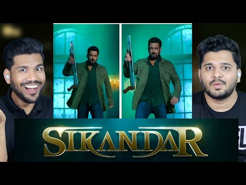 SIKANDAR: Official Teaser Reaction | Salman Khan | Sajid Nadiadwala | A.R. Murugadoss