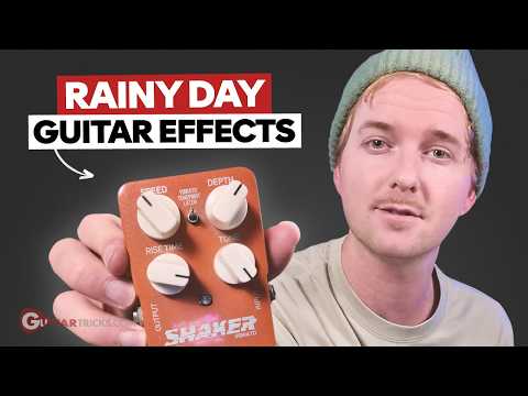 BEST guitar effects pedals for your RAINY DAY mood