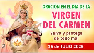 ORACION VIRGEN del CARMEN 📿 salva y protege de todo mal