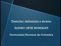 Quiz sobre el Derecho