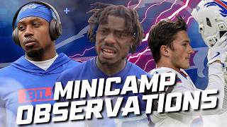 Bills Minicamp OBSERVATIONS: CJ Gardner-Johnson's JUICE, Josh Palmer's PERSPECTIVE & injury update