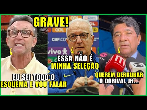 NETO FAZ REVELAÇÃO SOBRE EMPRESÁRIOS NA SELEÇÃO BRASILEIRA E LEMBRA DESABAFO DE DORIVAL SOBRE BRASIL