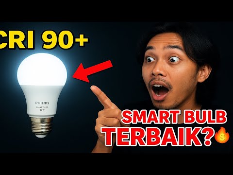 Cuma 90 Ribu? Review Philips Smart LED 13W, Lampu Pintar CRI 90+ Kualitas Studio!