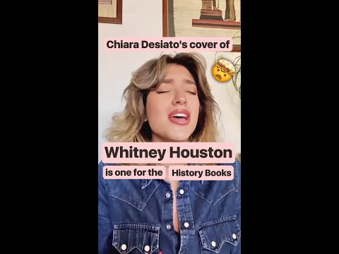 Hold Up 😮😮 @chiara.desiato’s #WhitneyHouston Cover is something else! 🎹 #sing2piano #IHaveNothing