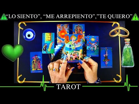 VIENE UN "LO SIENTO" "ME ARREPIENTO" "TE QUIERO" TE HABLA COMO NUNCA ANTES❗TE PARALIZARA EL CORAZON😱