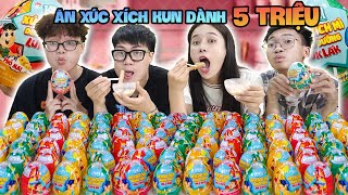 Thử Thách Người Ngừng Ăn Xúc Xích Dinh Dưỡng Kun Lúk Lắk Cuối Cùng Sẽ Dành 5 Triệu