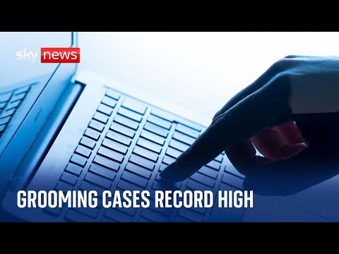 Online child grooming crimes have hit a record high