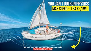 Why Can’t Sailboats Go Faster? (explained with real footage)