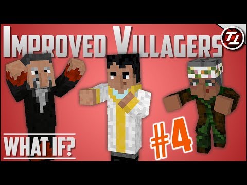 What If Minecraft had MUCH Better Villagers? (PART 4!)