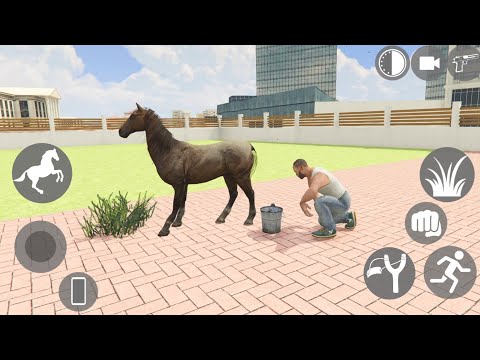 🔥 Franklin Bring New Horse At Home 💥🐴 Indian Bike Driving 3d Game 🎮 Video
