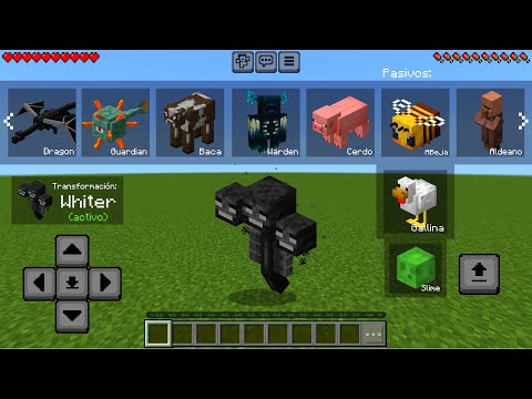 TRANSFORMATE EN CUALQUIER MOD, ANIMAL O ENTIDAD EN MINECRRAFT PE 1.21 BEDROCK morph addon mcpe