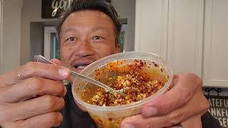 How to minced garlic, minced ginger n hot chili paste oil