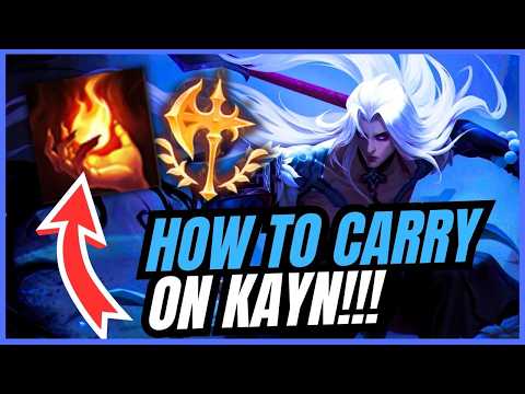 BLUE KAYN SOLO CARRIES EVERY GAME WITH THESE RUNES!