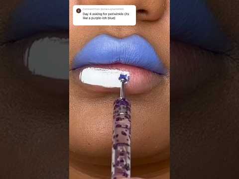 Trying to get periwinkle using colour theory 💙💙 #colourtheory #fentybeauty