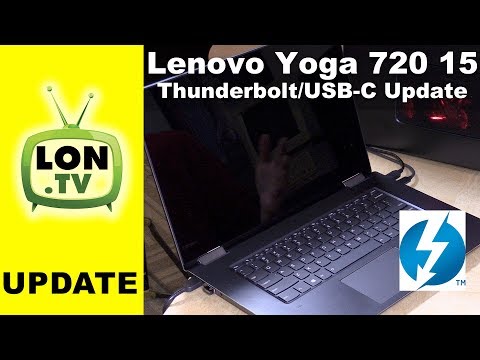 (ENGLISH) Lenovo Yoga 720 15 Update - Thunderbolt 3 : eGPU Performance, PCIe lanes, power