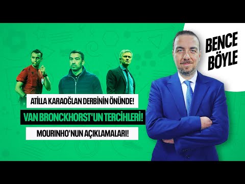 BAŞROLDE HAKEMLER, VAN BRONCKHORTS VE KADRO KALİTESİ! BENCE BÖYLE!