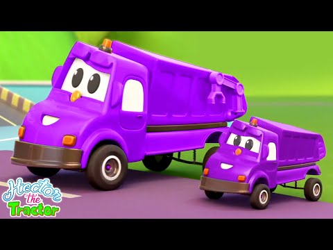 Wheels on the Garbage Truck, Preschool Kids Song and Cartoon Nursery Rhyme