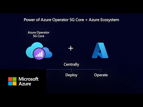 Azure operator 5G core - a modern mobile core for any G networks