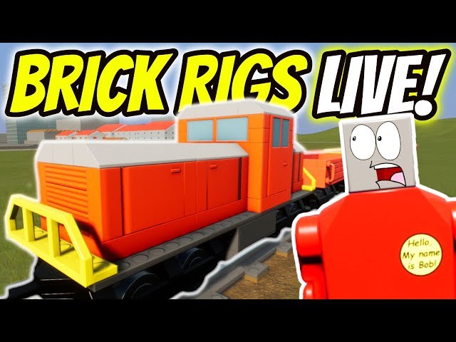 BRICK RIGS LIVE STREAM WITH FANS! ? Live  Brick Rigs Gameplay