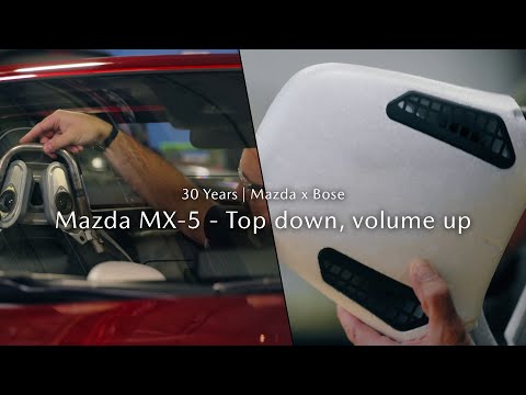 Mazda x Bose sound systems | Mazda MX-5 – Kalechen ned, volumen op