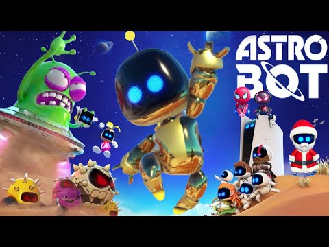 ASTRO BOT PS5 - Full Game 300% Walkthrough