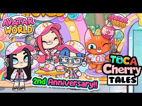 Cherry Celebrates Avatar World's 2nd Anniversary- Let's Play Avatar World!