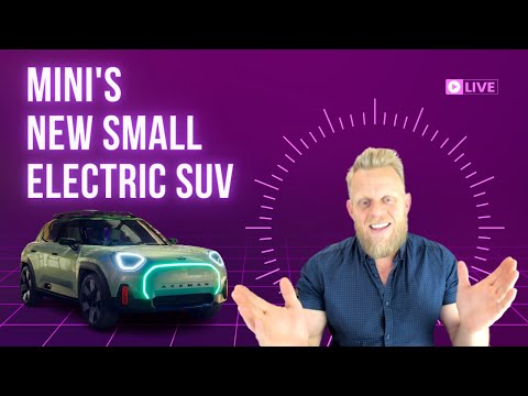 Mini's NEW small Electric SUV, the Aceman; it's ACE!