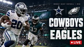 Cowboys vs Eagles LIVE 🏈 | Dallas Cowboys vs Philadelphia Eagles | Monday Night Football 2026