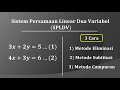 Kuis Sistem Persamaan Linear