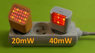 Building night lights from trash