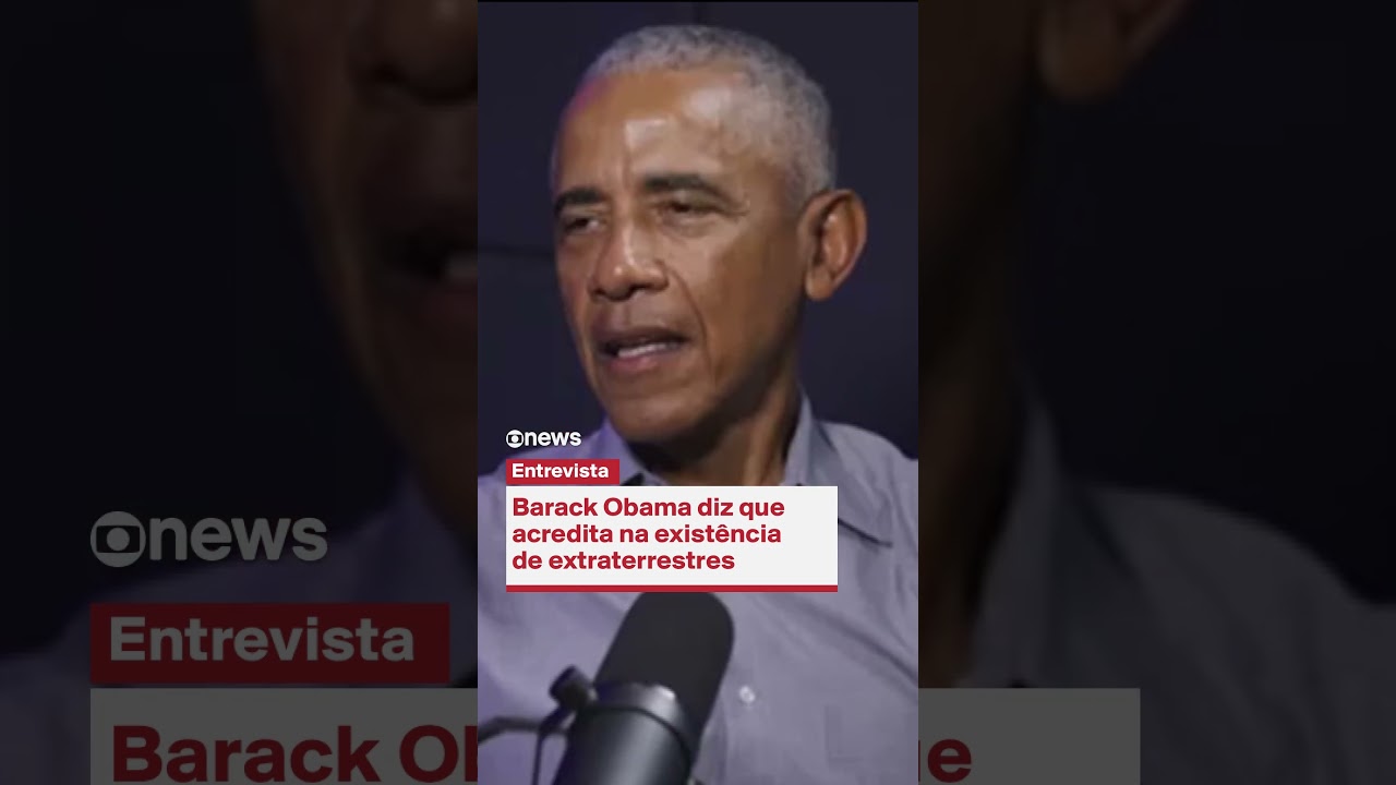 Barack Obama diz que acredita em extraterrestres