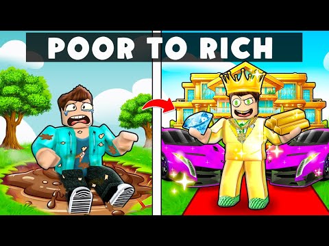 BECOMING POOR TO RICH TO BUY GTA 6 IN ROBLOX !!