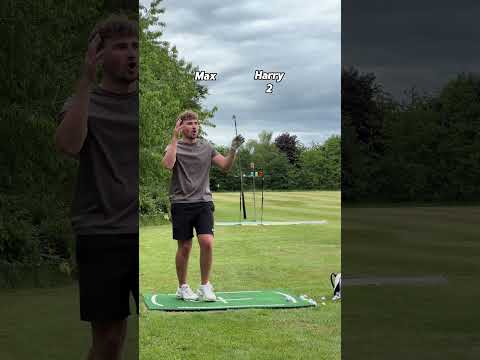 First to smash 3 colours wins! #golf