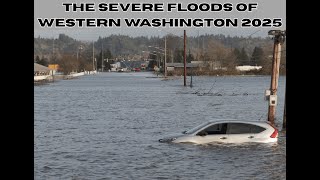 The Severe Western Washington Floods of 2025, an Aerial Perspective