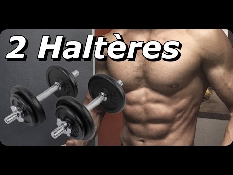 Entraînement COMPLET avec HALTÈRES By Bodytime