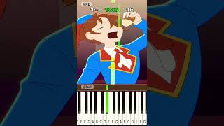 1s vs 1h (Poppy Playtime 5) @fash - Piano Tutorial