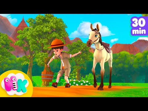 Le cheval de mon petit garçon 🐎 | HeyKids Comptines pour bébé | Animaj Kids
