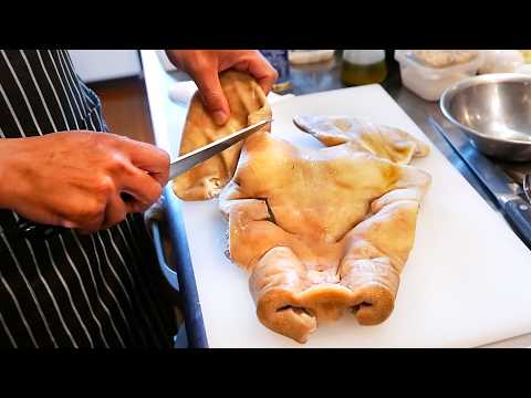 Japanese Food - PIG FACE Pork Terrine Okinawa Japan