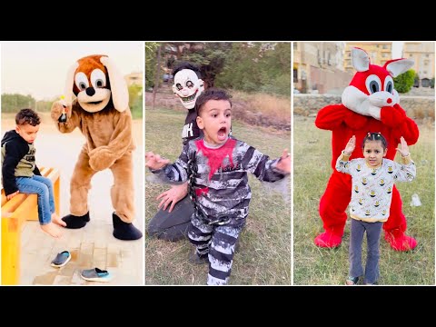 احترس الاشباح المتنكره في شكل بنادمين 👻😥