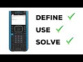 Evaluating and Defining Functions