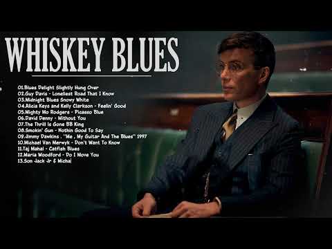 Whiskey Blues Playlist | Best Slow Blues Songs | Electric Guitar Of All Time
