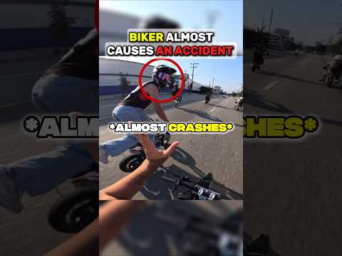 Wheelie Gone WRONG… He Almost Hit Another Rider! 😱🔥