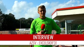 Screenshot van video Kevin Reimink: "Al met al tevreden" | AZSV - Excelsior'31