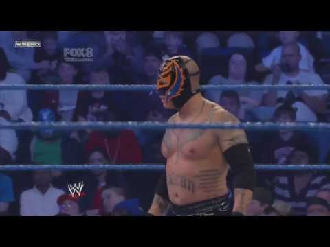 WWE Smackdown 12/02/10 Rey Mysterio vs CM Punk(HD 720p)part 1/2