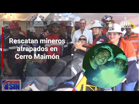 EN VIVO Rescatan mineros atrapados en Cerro Maimón