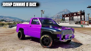 TRIPLE TURBO CUMMINS GETS CALLED OUT AT DRAG STRIP! - GTA 5 Roleplay - OURP