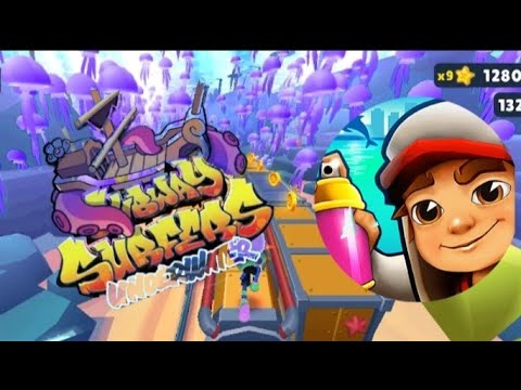 Subway surfers underwater |LIVE|