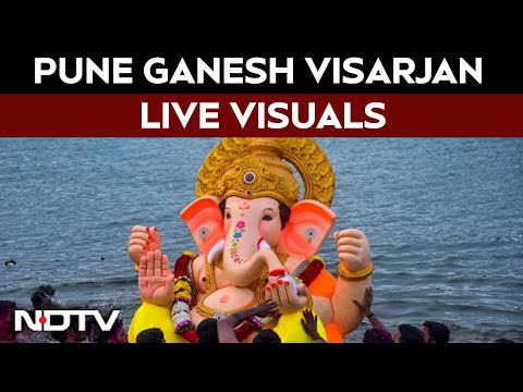 Pune Visarjan Miravnuk Live | Pune Visarjan | Pune Ganesh Visarjan | Ganesh Visarjan Live Today