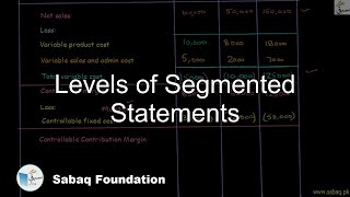 Levels of Segmented Statements