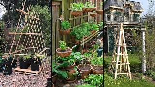 10 Vegetable-Garden Trellis Ideas
